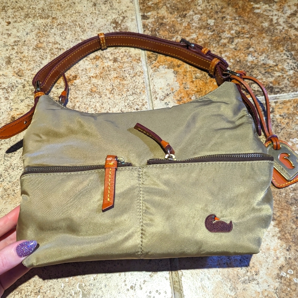 Dooney and Bourke Purse Handbag, Tan